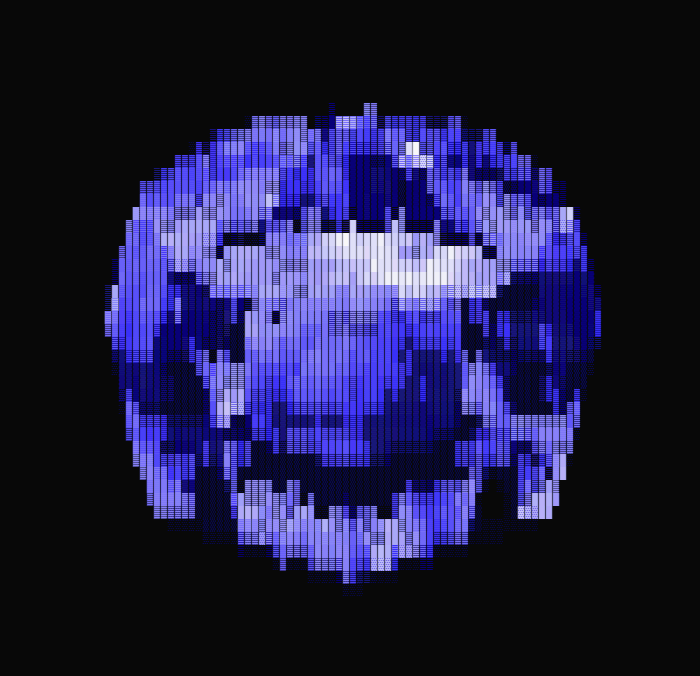 Vanadium, rotating